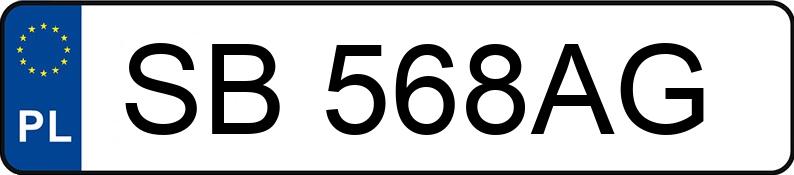 Numer rejestracyjny SB 568AG posiada HYUNDAI ELANTRA - SB568AG