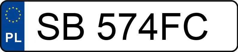 Numer rejestracyjny SB 574FC posiada VOLVO FL 280 - SB574FC