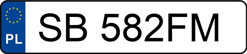 Numer rejestracyjny SB 582FM posiada OPEL INSIGNIA SPORTS TOURER SW - SB582FM