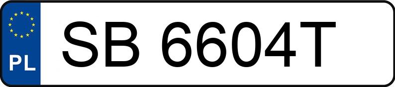 Numer rejestracyjny SB 6604T posiada DAF XF 105.460 E5 18.0t FT Space Cab - SB6604T