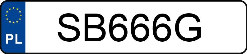 Numer rejestracyjny SB 666G posiada FARMTRAC 690 - SB666G