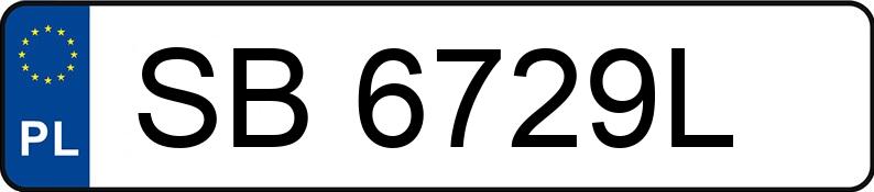 Numer rejestracyjny SB 6729L posiada VOLKSWAGEN Passat Variant MR`94 CL syncro - SB6729L Numer rejestracyjny SB 6729L posiada VOLKSWAGEN Passat Variant MR`94 CL syncro - SB6729L