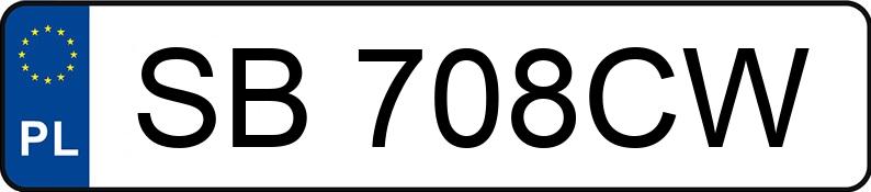 Numer rejestracyjny SB 708CW posiada BMW X5 Diesel MR`18 E6 G05 xDrive40d Step - SB708CW