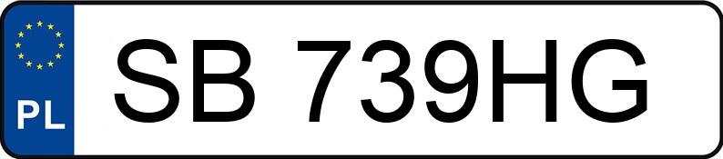 Numer rejestracyjny SB 739HG posiada FORD FOCUS - SB739HG Numer rejestracyjny SB 739HG posiada FORD FOCUS - SB739HG