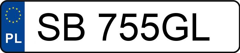 Le numéro d’enregistrement SB 755GL a OPEL ASTRA SPORTS TOURER P-J/SW - SB755GL
