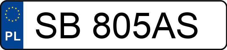 Numer rejestracyjny SB 805AS posiada VOLVO S40 2.4 MR`04 E4 S40 2.4 MR`04 E4 - SB805AS