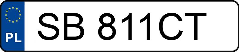 Numer rejestracyjny SB 811CT posiada BMW 320D XDRIVE - SB811CT Numer rejestracyjny SB 811CT posiada BMW 320D XDRIVE - SB811CT