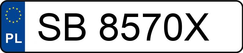 Numer rejestracyjny SB 8570X posiada FIAT FIORINO - SB8570X Numer rejestracyjny SB 8570X posiada FIAT FIORINO - SB8570X