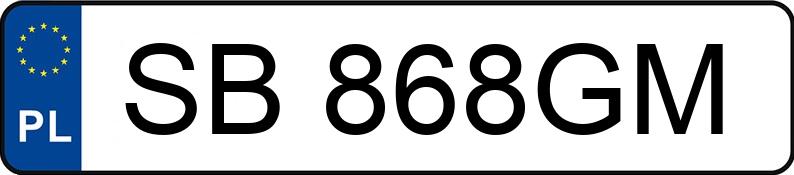 Numer rejestracyjny SB 868GM posiada MERCEDES-BENZ E 200 D - SB868GM