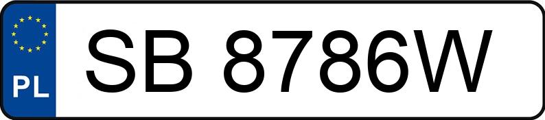 Numer rejestracyjny SB 8786W posiada CITROEN C4 G.Picasso 2.0 HDI MR`06 E4 SX Pack - SB8786W