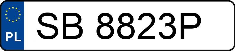 Numer rejestracyjny SB 8823P posiada LDS PPA 16.0t PPA-16 - SB8823P