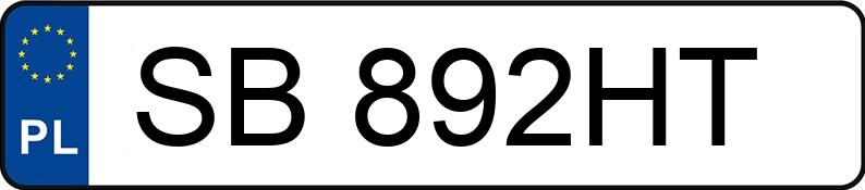 Die Registrierungsnummer SB 892HT hat JAC JS8 MR`26 E6 PRO - SB892HT Die Registrierungsnummer SB 892HT hat JAC JS8 MR`26 E6 PRO - SB892HT