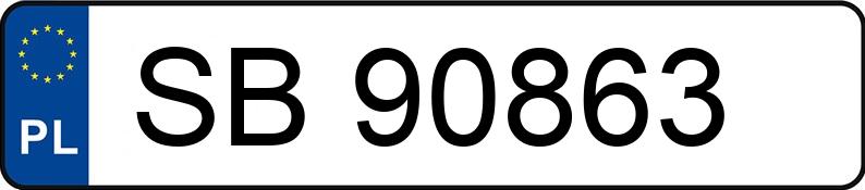 Numer rejestracyjny SB 90863 posiada OPEL Astra Classic II 1.4 MR`04 E4 Astra Classic II 1.4 MR`04 E4 - SB90863