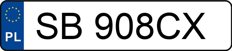 Numer rejestracyjny SB 908CX posiada AUDI ALLROAD - SB908CX