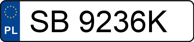 Numer rejestracyjny SB 9236K posiada CITROEN C3 1.1 MR`02 E3 SX - SB9236K