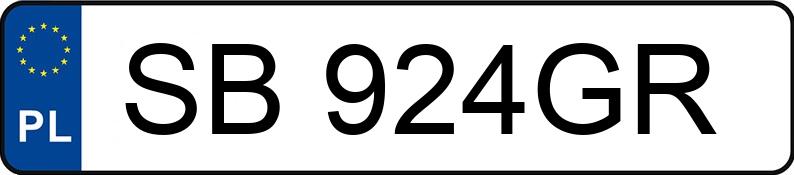 Numer rejestracyjny SB 924GR posiada TOYOTA Auris Diesel MR`15 E6 Active - SB924GR