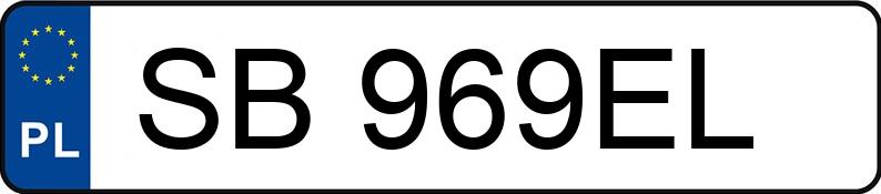 Numer rejestracyjny SB 969EL posiada VOLKSWAGEN PASSAT - SB969EL Numer rejestracyjny SB 969EL posiada VOLKSWAGEN PASSAT - SB969EL