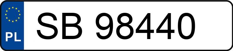 Numer rejestracyjny SB 98440 posiada MERCEDES-BENZ 124 300 CE - SB98440