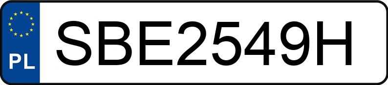 Numer rejestracyjny SBE 2549H posiada PEUGEOT 308 1.6 MR`07 E4 Trendy 120 - SBE2549H Numer rejestracyjny SBE 2549H posiada PEUGEOT 308 1.6 MR`07 E4 Trendy 120 - SBE2549H
