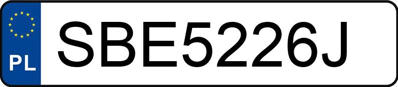 Numer rejestracyjny SBE 5226J posiada OPEL ASTRA SPORTS TOURER+ - SBE5226J Numer rejestracyjny SBE 5226J posiada OPEL ASTRA SPORTS TOURER+ - SBE5226J