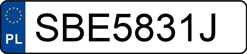 Numer rejestracyjny SBE 5831J posiada VOLKSWAGEN Jetta GP 2.0 TDI-CR MR`15 E6 Comfortline - SBE5831J