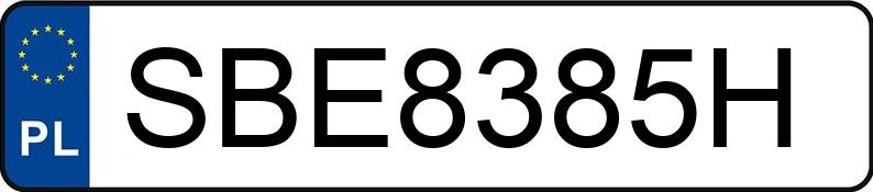 Numer rejestracyjny SBE 8385H posiada OPEL CORSA - SBE8385H Numer rejestracyjny SBE 8385H posiada OPEL CORSA - SBE8385H