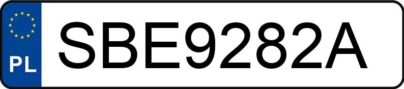 Numer rejestracyjny SBE9282A posiada UAZ 3151 (469) 3151 (469)