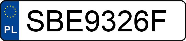 Numer rejestracyjny SBE 9326F posiada HONDA Civic 2.2 CTDi MR`09 E5 Comfort - SBE9326F