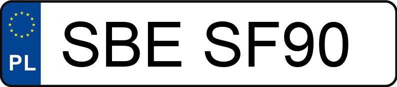 Registreringsnummeret SBE SF90 har CITROEN C4 1.4 16V MR`04 E4 SX - SBESF90