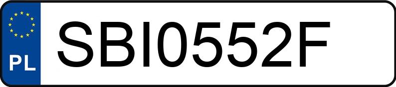 Numer rejestracyjny SBI 0552F posiada BMW 420D - SBI0552F Numer rejestracyjny SBI 0552F posiada BMW 420D - SBI0552F