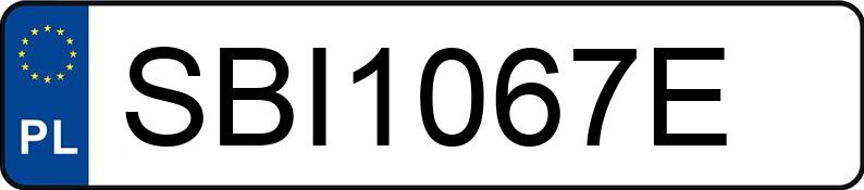Numer rejestracyjny SBI 1067E posiada NISSAN D22 PICKUP - SBI1067E