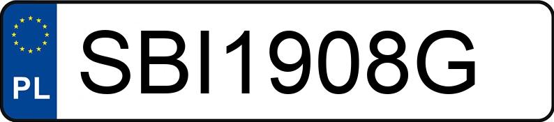 El número de registro SBI 1908G tiene AUDI A6 Avant Quattro 55 TFSI MR`18 E6 C8 Sport S tronic - SBI1908G