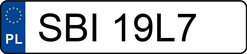 Numer rejestracyjny SBI 19L7 posiada VOLKSWAGEN Golf V 1.9 TDi MR`03 E4 GT Sport - SBI19L7 Numer rejestracyjny SBI 19L7 posiada VOLKSWAGEN Golf V 1.9 TDi MR`03 E4 GT Sport - SBI19L7