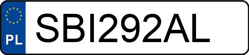 Numer rejestracyjny SBI 292AL posiada BMW 530 - SBI292AL Numer rejestracyjny SBI 292AL posiada BMW 530 - SBI292AL