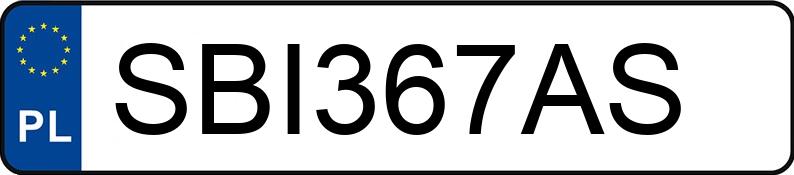 Numer rejestracyjny SBI 367AS posiada TOYOTA Aygo 1.0 MR`12 E5 Chili - SBI367AS