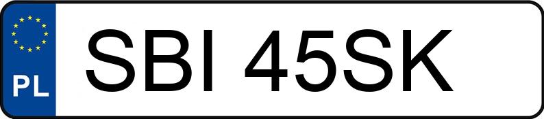 Numer rejestracyjny SBI 45SK posiada FIAT PUNTO - SBI45SK Numer rejestracyjny SBI 45SK posiada FIAT PUNTO - SBI45SK