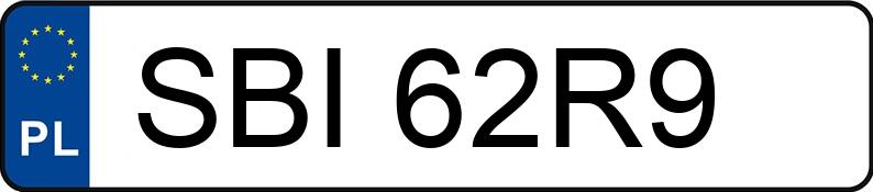 Numer rejestracyjny SBI 62R9 posiada MERCEDES-BENZ 124 230 TE - SBI62R9 Numer rejestracyjny SBI 62R9 posiada MERCEDES-BENZ 124 230 TE - SBI62R9