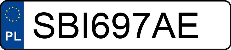 Numer rejestracyjny SBI697AE posiada BMW 316ti Compact Kat. MR`01 E3 E46 316ti Compact Kat. MR`01 E3 E46