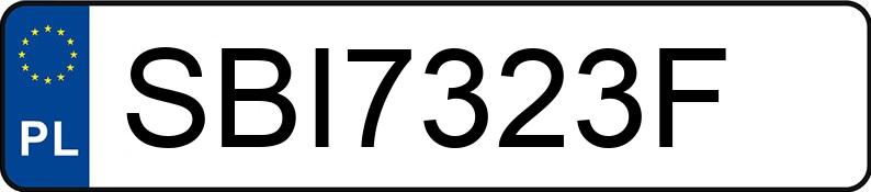 Numer rejestracyjny SBI 7323F posiada VOLVO XC60 - SBI7323F