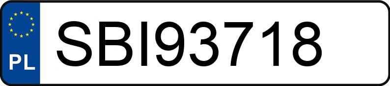 Numer rejestracyjny SBI 93718 posiada VOLKSWAGEN New Beetle 1.9 TDI MR`98 E3 New Beetle 1.9 TDI MR`98 E3 - SBI93718