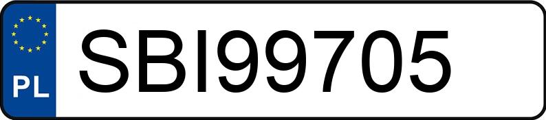 Numer rejestracyjny SBI 99705 posiada PEUGEOT RCZ HDI MR`10 E5 Coupe - SBI99705