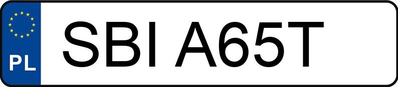 Numer rejestracyjny SBI A65T posiada DUCATI Sportowe Superbike 959 Panigale - SBIA65T