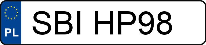 Numer rejestracyjny SBI HP98 posiada MAGIRUS-DEUTZ 256 - SBIHP98