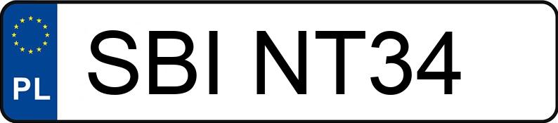 Numer rejestracyjny SBI NT34 posiada VOLVO S40 2,0 - SBINT34 Numer rejestracyjny SBI NT34 posiada VOLVO S40 2,0 - SBINT34