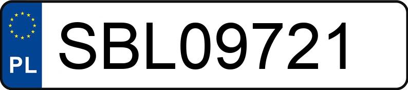 Numer rejestracyjny SBL 09721 posiada CHEVROLET AVEO - SBL09721