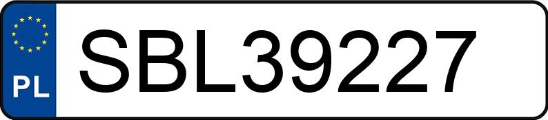 Numer rejestracyjny SBL 39227 posiada FIAT 500 - SBL39227 Numer rejestracyjny SBL 39227 posiada FIAT 500 - SBL39227