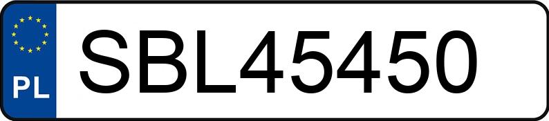 Numer rejestracyjny SBL 45450 posiada PEUGEOT 508 SW HDI MR`11 E5 Active FAP - SBL45450