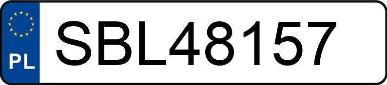 Numer rejestracyjny SBL 48157 posiada TOYOTA YARIS - SBL48157 Numer rejestracyjny SBL 48157 posiada TOYOTA YARIS - SBL48157