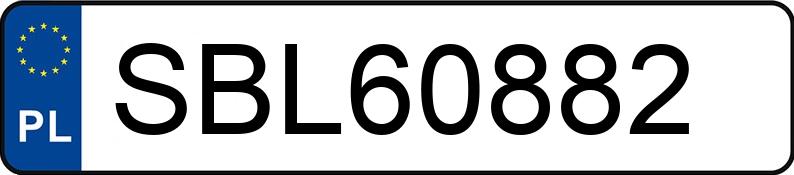 Numer rejestracyjny SBL 60882 posiada RENAULT Master dCi MR`00 3.3t L2H2 - SBL60882