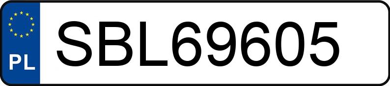 Numer rejestracyjny SBL 69605 posiada SEAT LEON - SBL69605